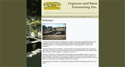 Desktop Screenshot of capozzoandsons.com