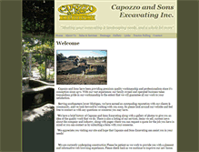 Tablet Screenshot of capozzoandsons.com